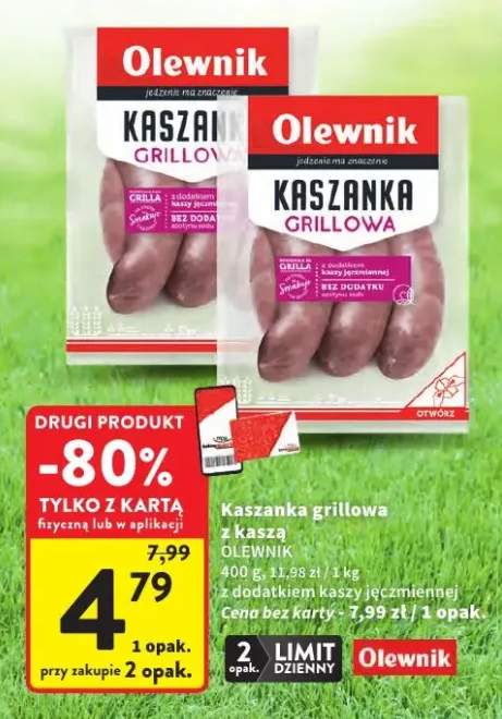 kaszanka grillowa