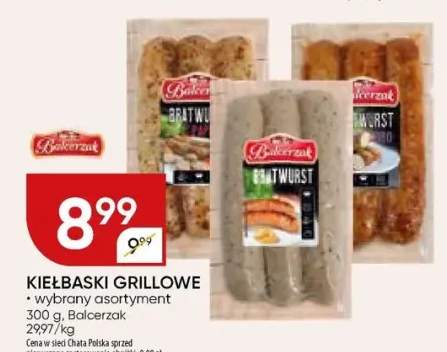 Kiełbaski grillowe Balcerzak
