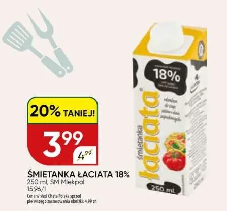 Śmietanka Łaciate 18%