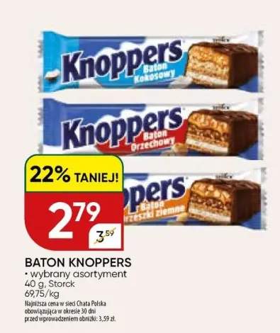 Baton Knoppers kokosowy Storck