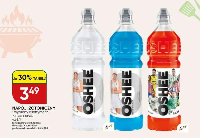 Napój izotoniczny Oshee