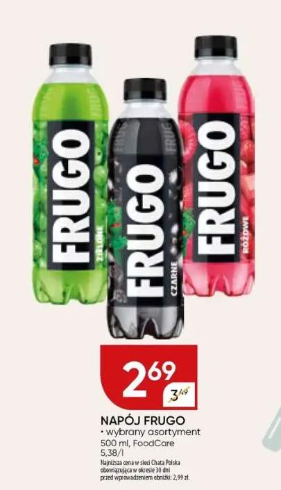 Napój Frugo zielony FoodCare