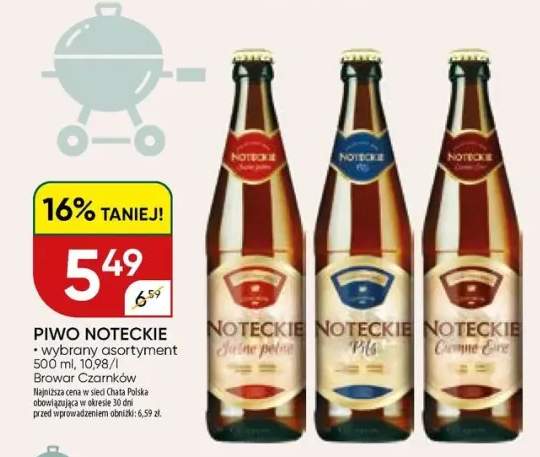 Piwo Noteckie Ciemne Browar Czarnków