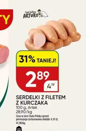 Serdelki z filetem z kurczaka Artek