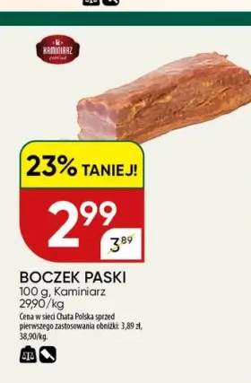 Boczek paski Kaminiarz