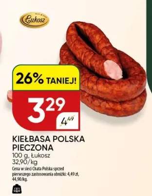 Kiełbasa polska pieczona Łukosz