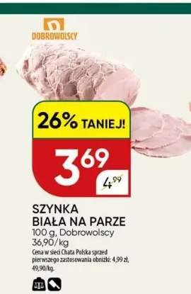 Szynka biała na parze Dobrowolscy