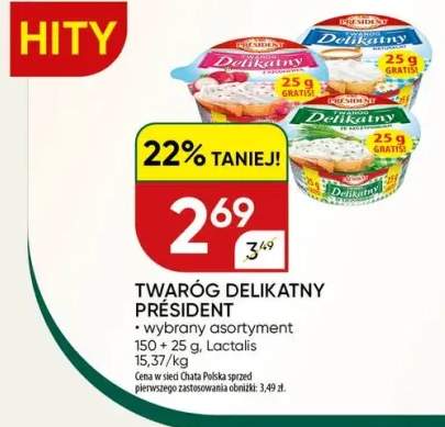 Twaróg delikatny Président