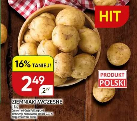 Ziemniaki wczesne polskie