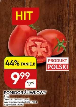 Pomidor śliwkowy polski