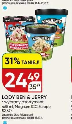 Lody Ben & Jerry
