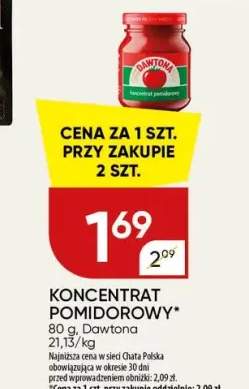 Koncentrat pomidorowy Dawtona