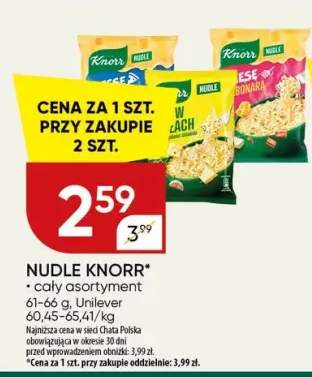 Nudle Knorr Unilever