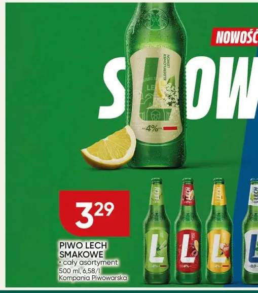 Piwo Lech smakowe