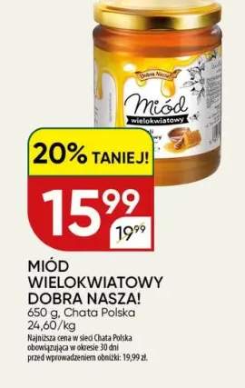 Miód wielokwiatowy Dobra Nasza!