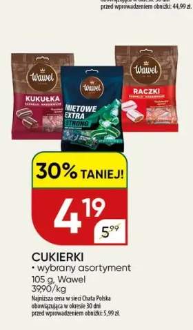 Cukierki Wawel Miętowe Extra