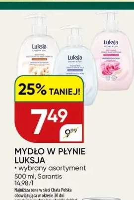Mydło w płynie Luksja