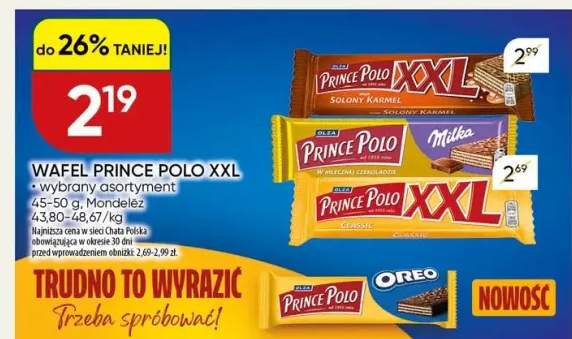 Wafel Prince Polo XXL