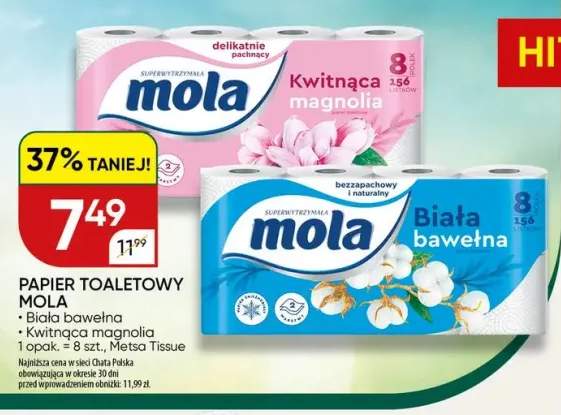Papier toaletowy Mola