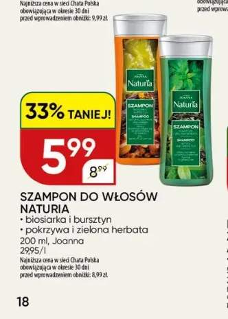 Szampon do włosów Naturia