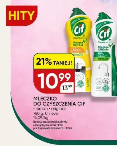 Mleczko do czyszczenia CIF original