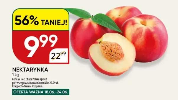 Nektarynka Hiszpania