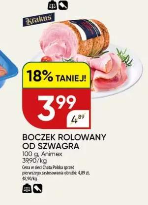 Boczek rolowany od Szwagra Krakus
