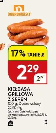 Kiełbasa grillowa z serem Dobrowolscy
