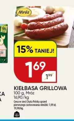 Kiełbasa grillowa Mróz