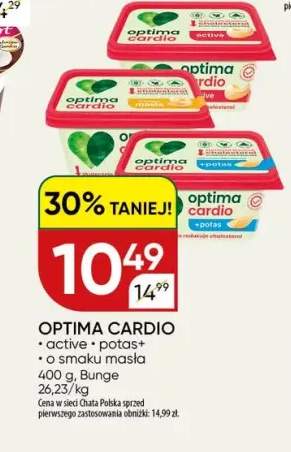 Margaryna Optima Cardio active +2 warianty