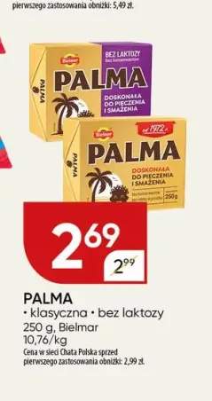 Margaryna Palma klasyczna Bielmar +1 wariant