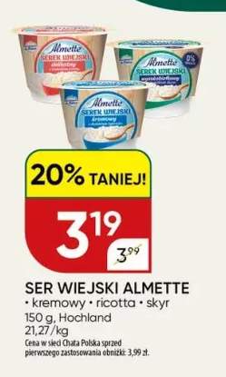 Ser wiejski Almette kremowy +2 warianty