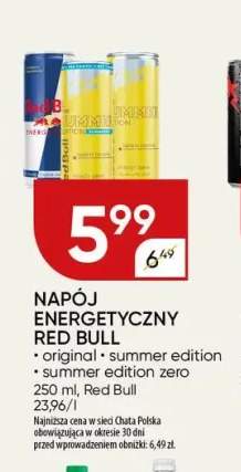 Napój energetyczny Red Bull original +2 warianty