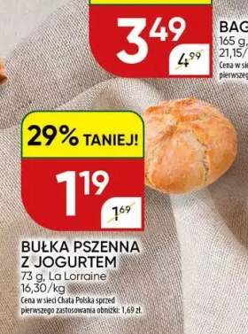 Bułka pszenna z jogurtem La Lorraine
