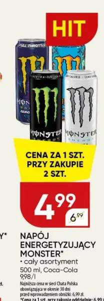 Napój energetyzujący Monster
