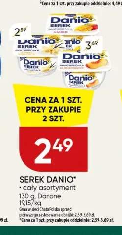 Serek homogenizowany Danio