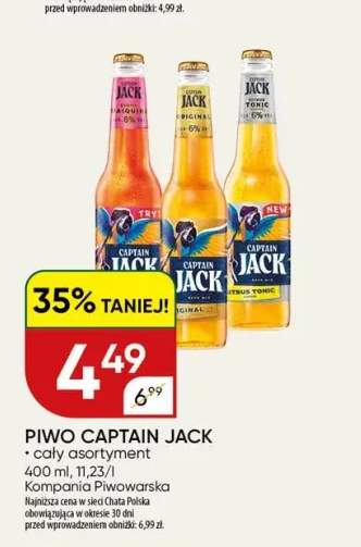 Piwo Captain Jack Original +2 warianty