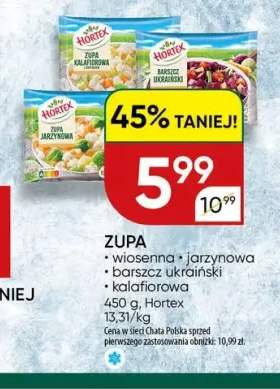 Zupa wiosenna Hortex +3 warianty