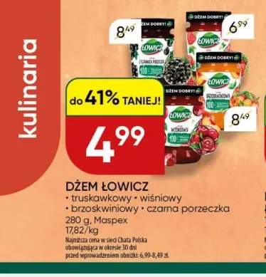 Dżem truskawkowy Łowicz +3 warianty