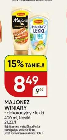 Majonez dekoracyjny Winiary +1 wariant