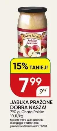 Jabłka prażone Dobra Nasza!