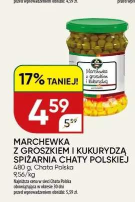 Marchewka z groszkiem i kukurydzą Spiżarnia Chaty Polskiej