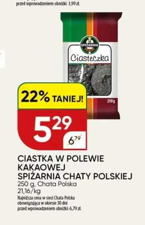 Ciastka w polewie kakaowej Spiżarnia Chaty Polskiej
