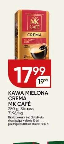 Kawa mielona MK Café Crema