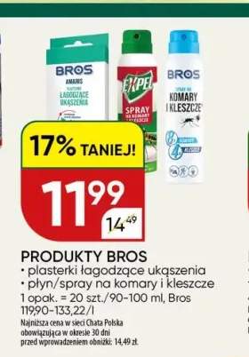 Płyn na komary i kleszcze Bros +2 warianty