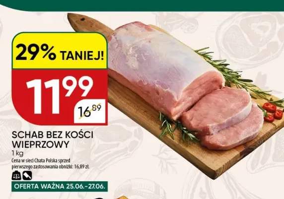Schab bez kości wieprzowy