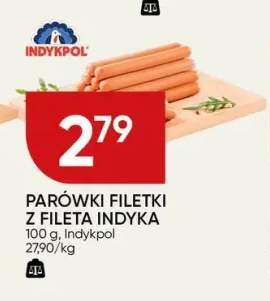 Parówki Filetki z Fileta Indyka Indykpol