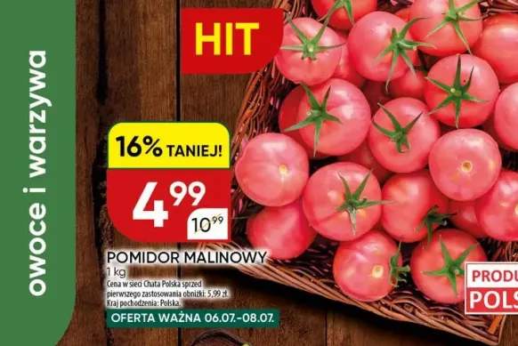 Pomidor malinowy polski