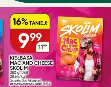 Kiełbasa Mac and Cheese Skolim JBB
