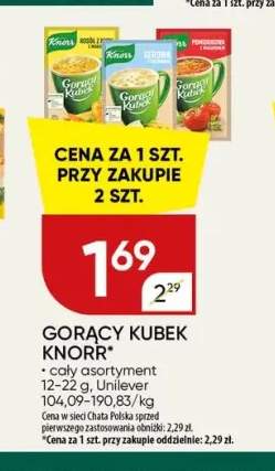 Zupa instant Gorący Kubek Knorr